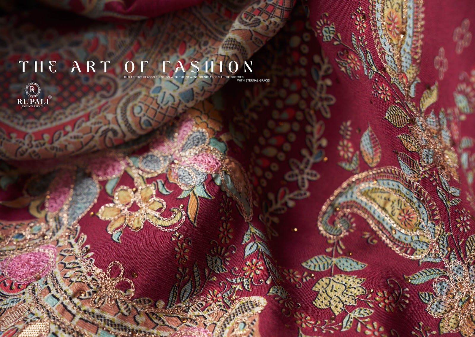 sathvika rupali pashmina suits supplier