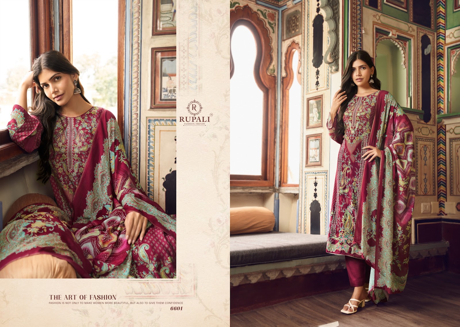 sathvika rupali pashmina suits supplier