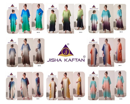 Satin Breeze Vol 10 Jelite Jisha Japan Satin Kaftans Exporter Ahmedabad