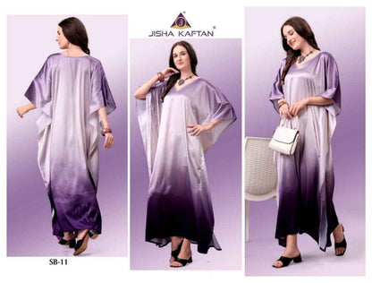 Satin Breeze Vol 2 Jelite Jisha Japan Satin Kaftans Manufacturer India