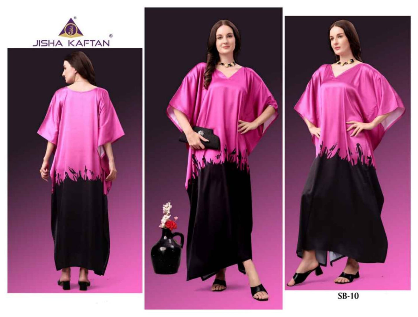 Satin Breeze Vol 2 Jelite Jisha Japan Satin Kaftans Manufacturer India