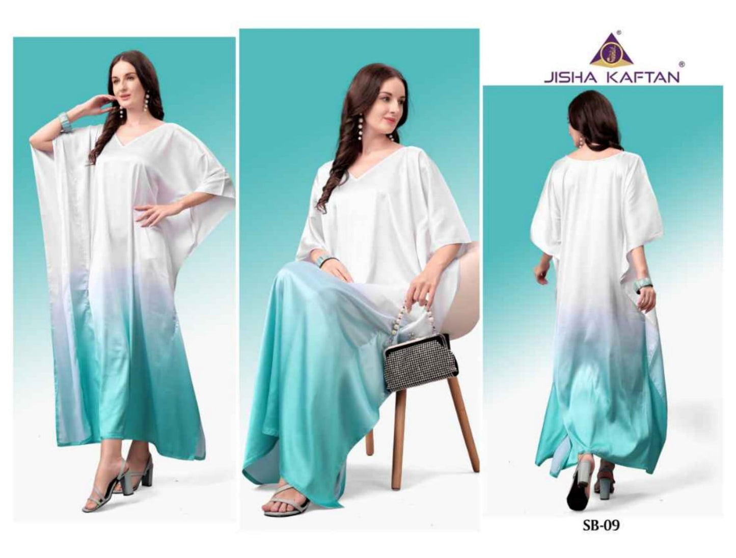 Satin Breeze Vol 2 Jelite Jisha Japan Satin Kaftans Manufacturer India