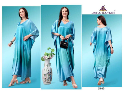 Satin Breeze Vol 2 Jelite Jisha Japan Satin Kaftans Manufacturer India