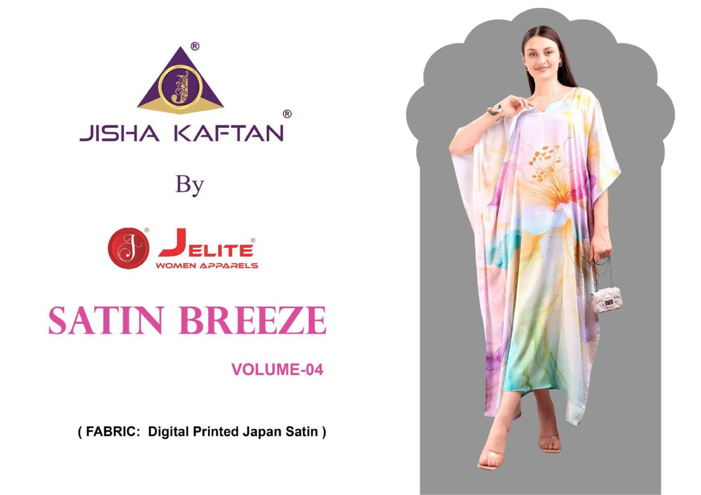 Satin Breeze Vol 4 Jisha Jelite Japan Kaftans Supplier