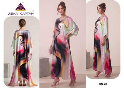 Satin Breeze Vol 9 Jelite Jisha Satin Kaftans Exporter Gujarat