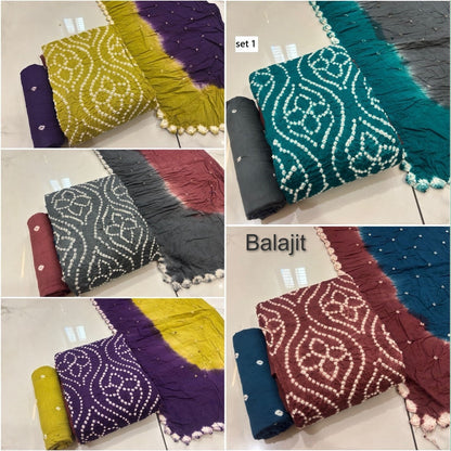 Satin Cotton 0402 Balajit Salwar Suits Supplier India