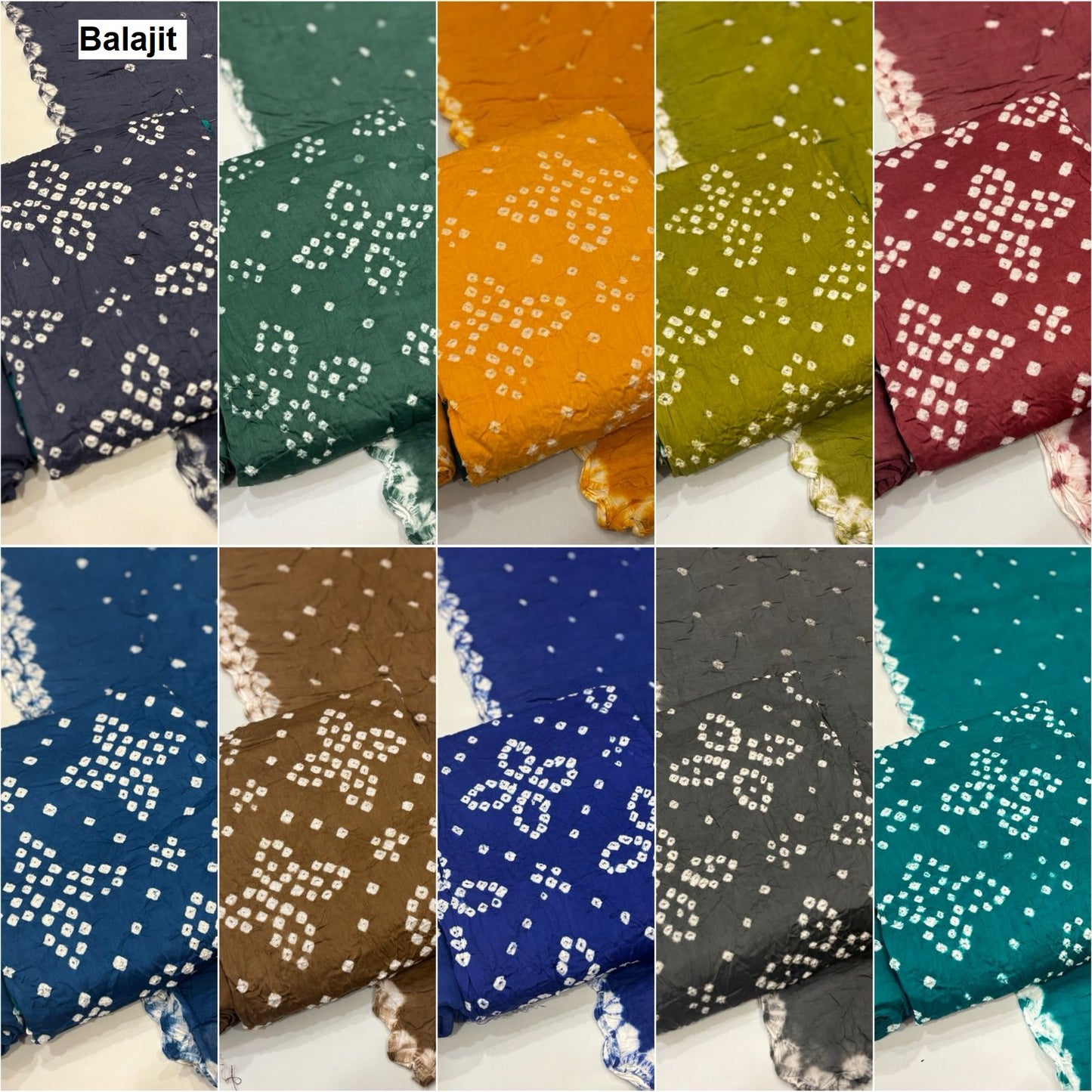 Satin Cotton 0809 Balajit Salwar Suits Wholesaler Gujarat