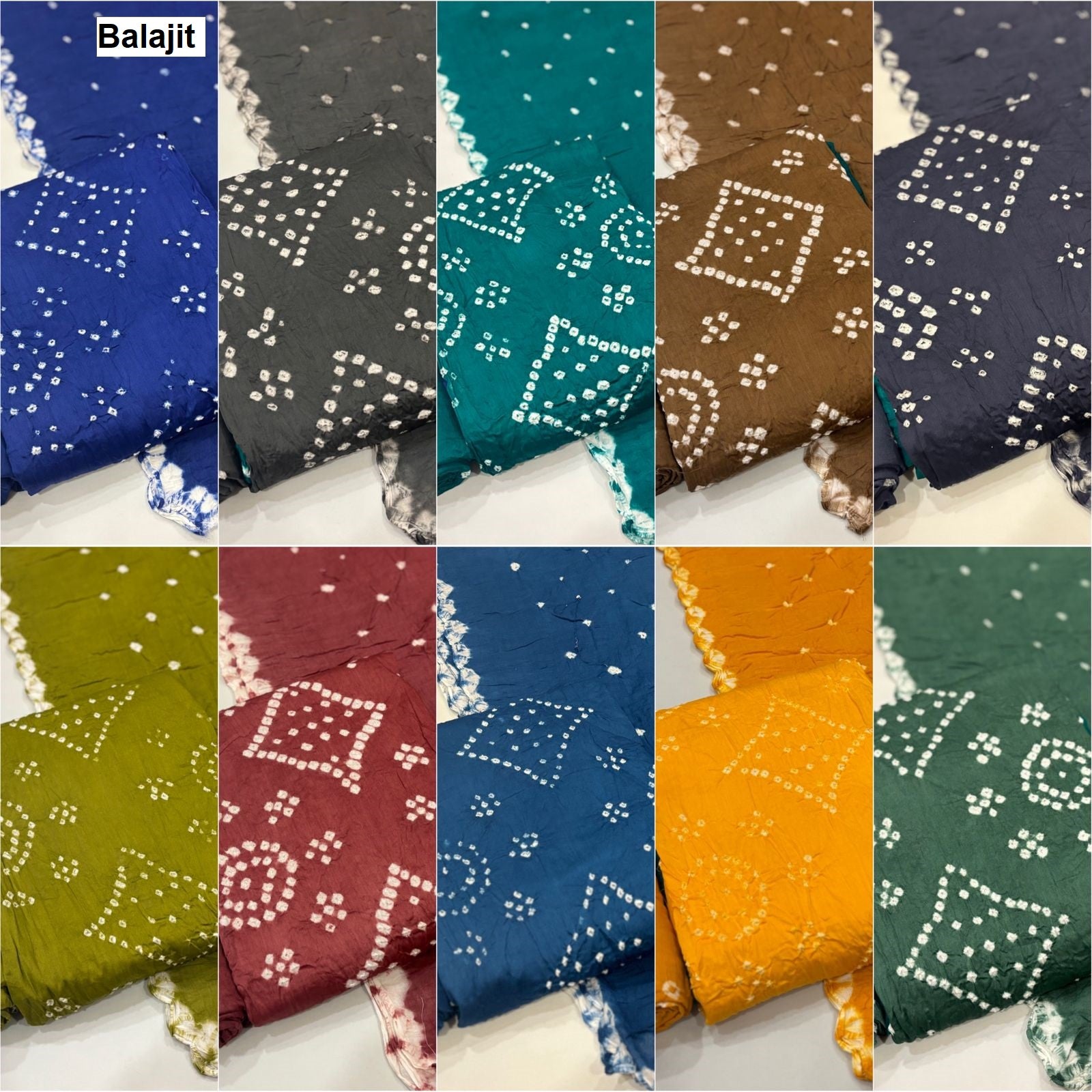 Satin Cotton 0809 Balajit Salwar Suits Wholesaler Gujarat