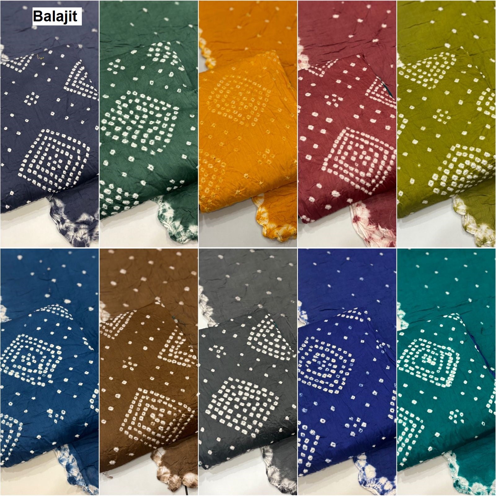 Satin Cotton 0809 Balajit Salwar Suits Wholesaler Gujarat