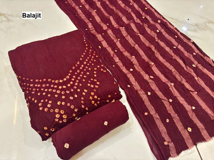Satin Cotton 0809 Balajit Salwar Suits Supplier Ahmedabad