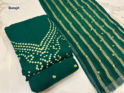 Satin Cotton 0809 Balajit Salwar Suits Supplier Ahmedabad