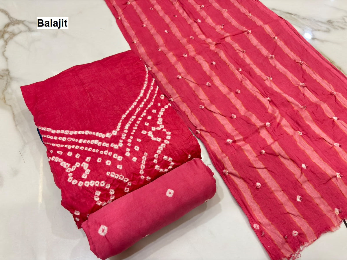 Satin Cotton 0809 Balajit Salwar Suits Supplier Ahmedabad
