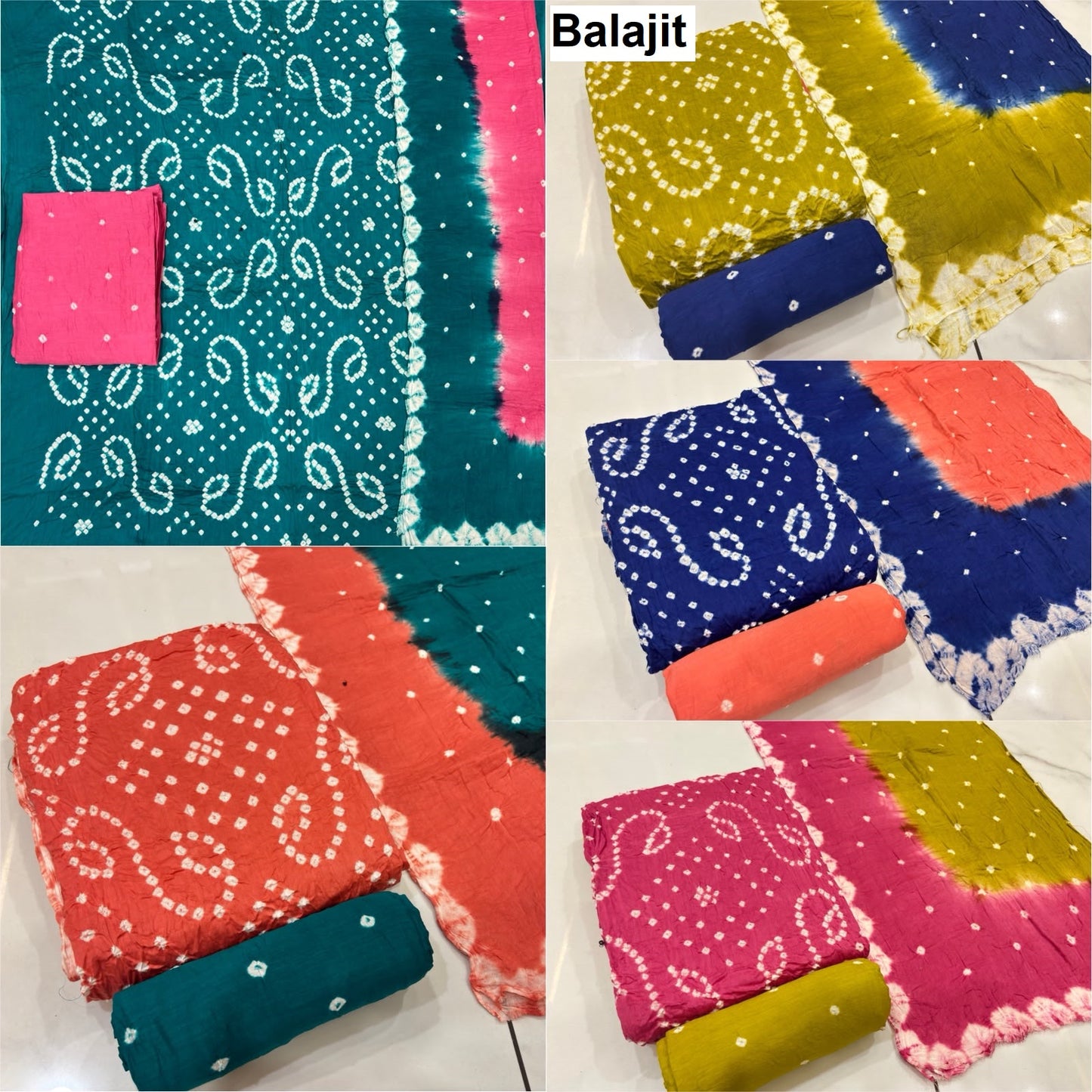 Satin Cotton 2007 Balajit Salwar Suits Manufacturer