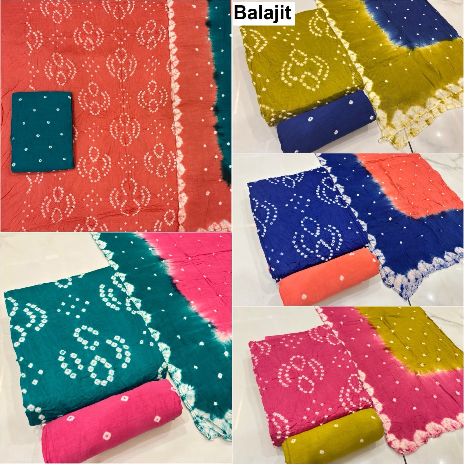 Satin Cotton 2007 Balajit Salwar Suits Manufacturer