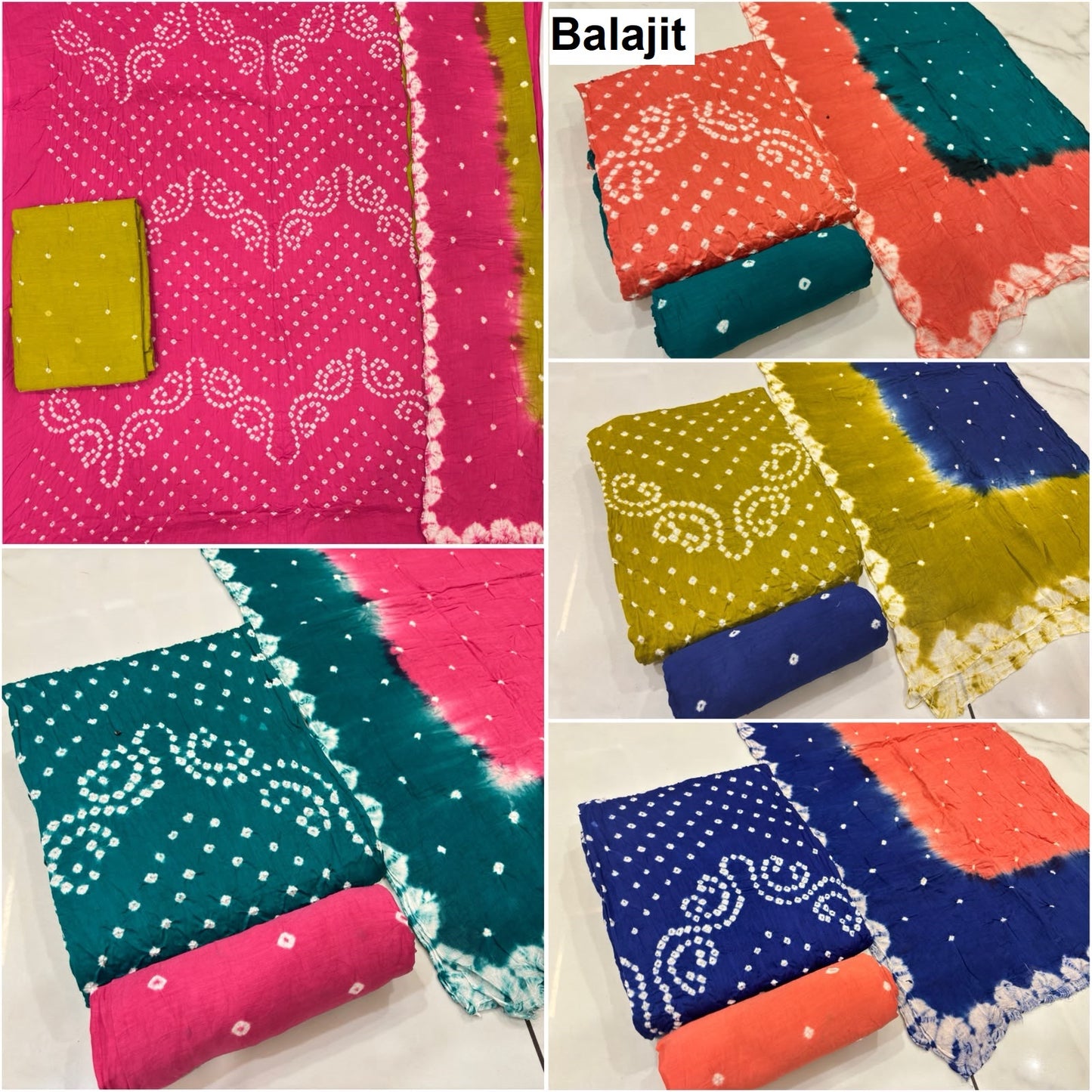 Satin Cotton 2007 Balajit Salwar Suits Manufacturer