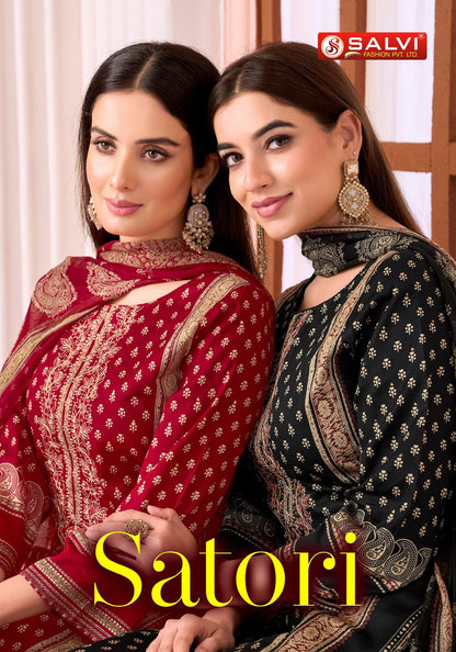 Satori Salvi Fashion Jam Cotton Pant Style Suits Supplier