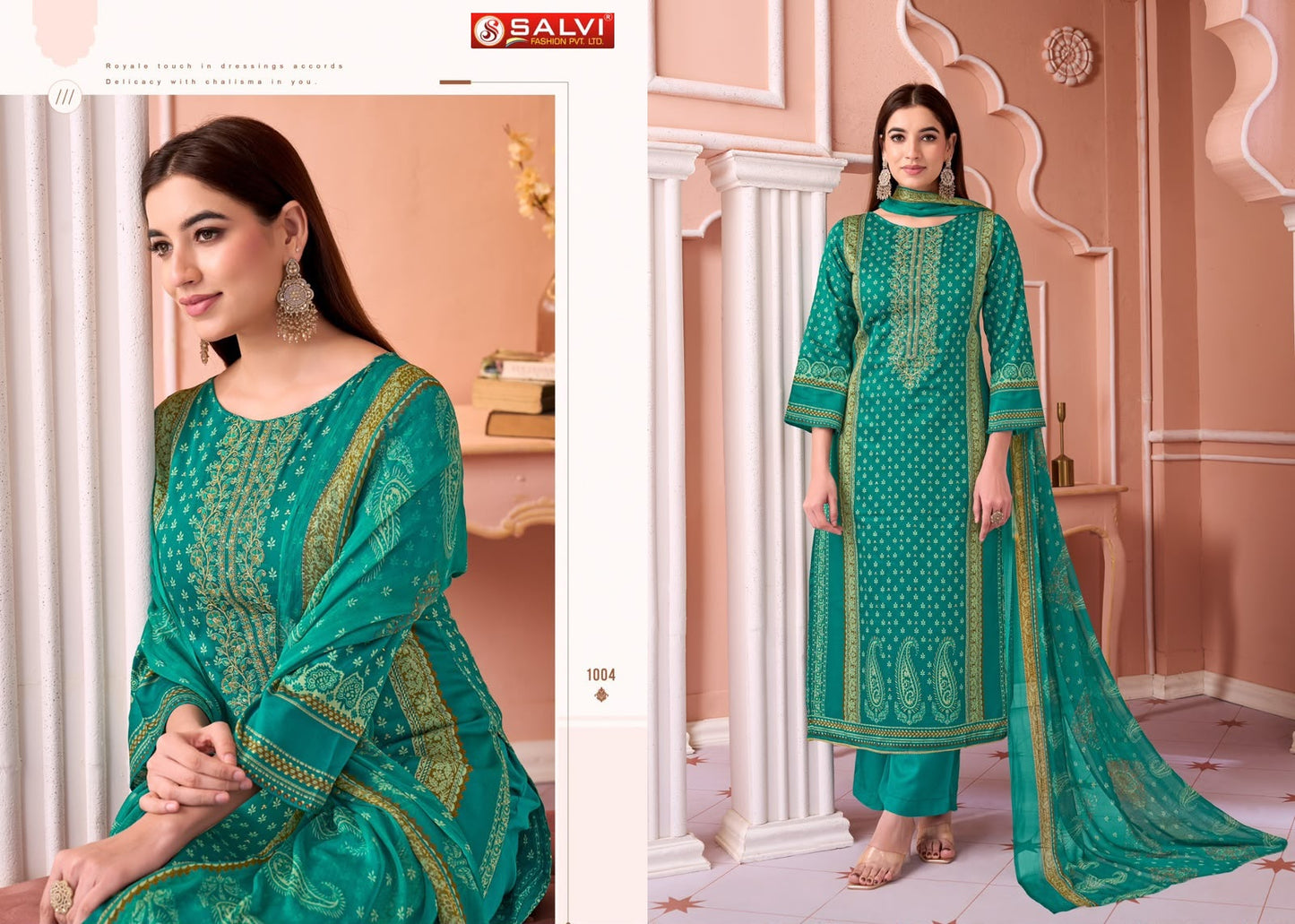 Satori Salvi Fashion Jam Cotton Pant Style Suits Supplier