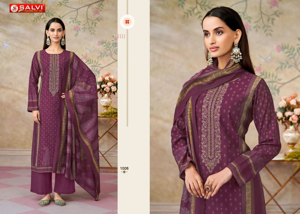 Satori Silk Salvi Fashion Pant Style Suits Wholesale