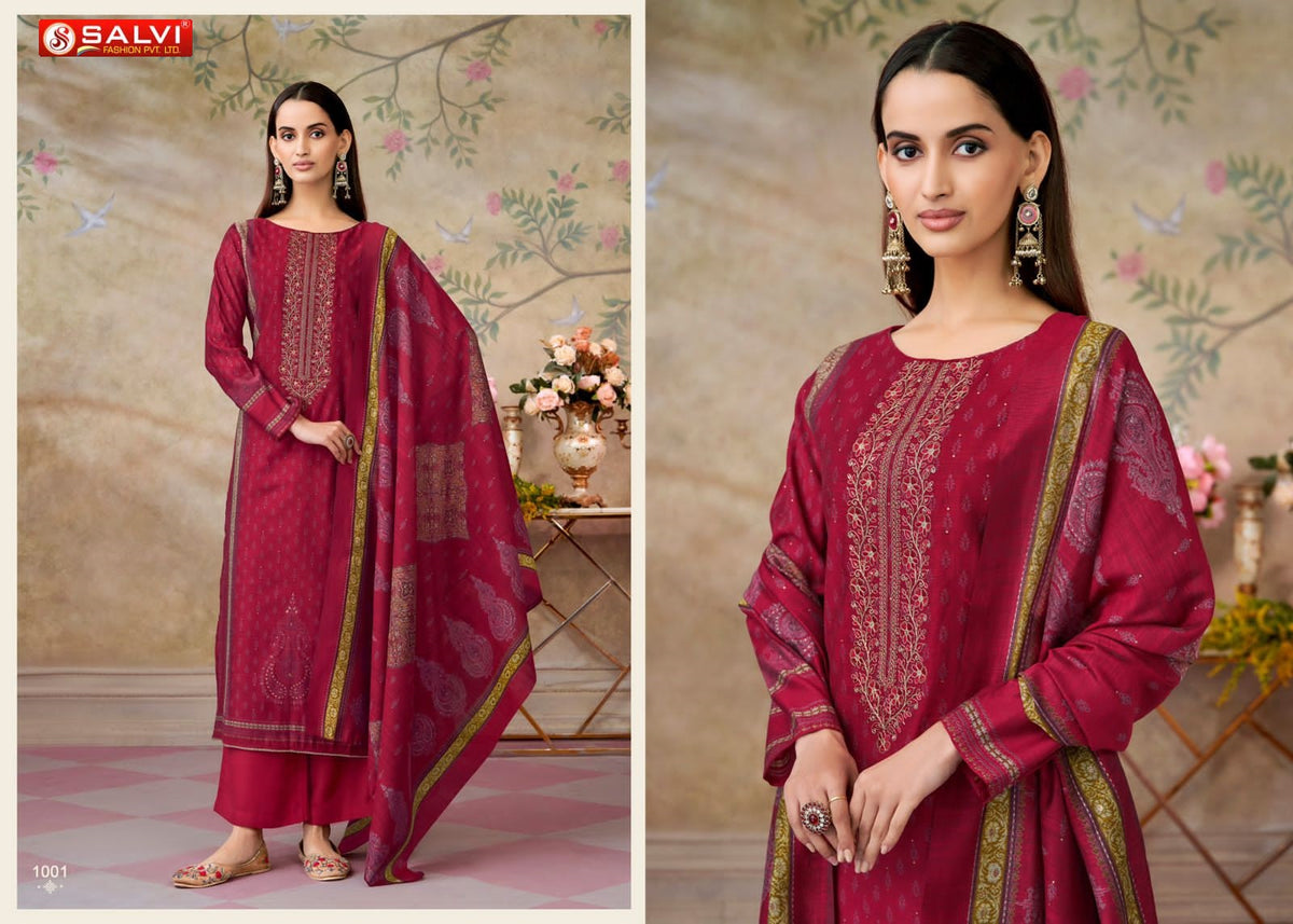 Satori Silk Salvi Fashion Pant Style Suits Wholesale