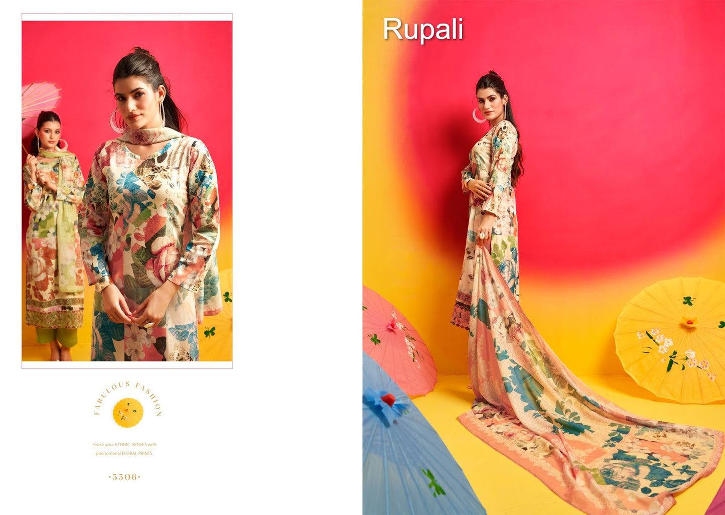 Satrangi Rupali Jaam Satin Pant Style Suits Wholesaler Gujarat