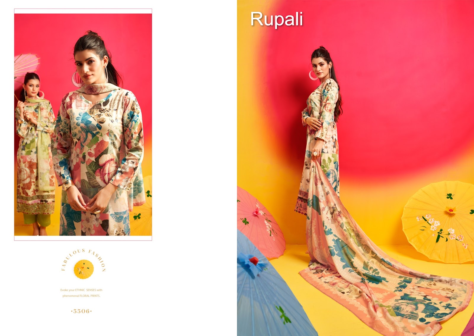 Satrangi Rupali Jaam Satin Pant Style Suits Wholesaler Gujarat