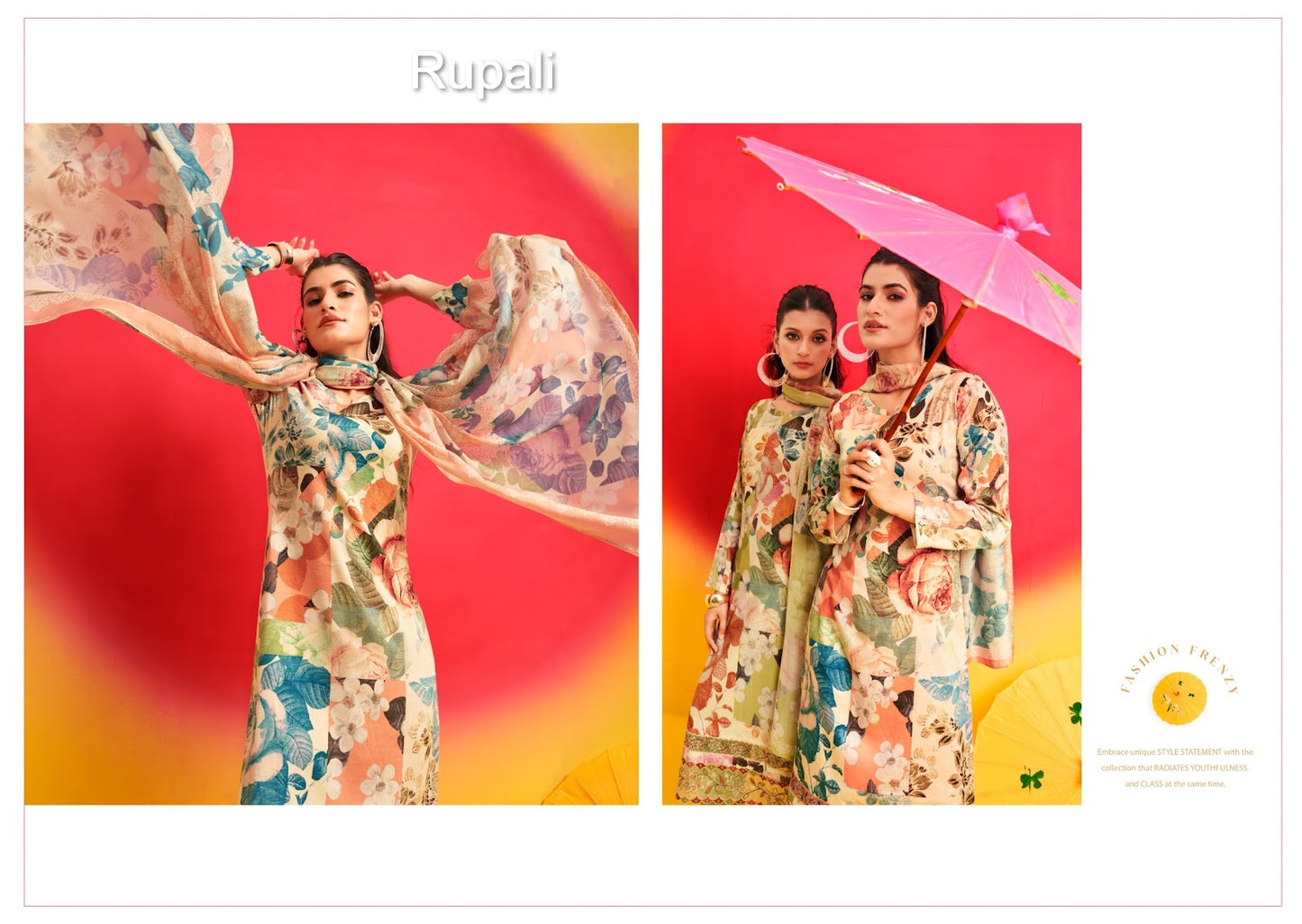 Satrangi Rupali Jaam Satin Pant Style Suits Wholesaler Gujarat