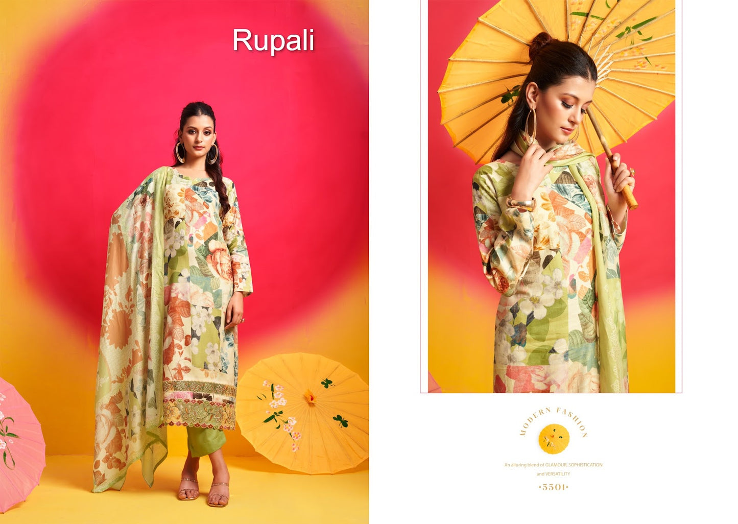 Satrangi Rupali Jaam Satin Pant Style Suits Wholesaler Gujarat