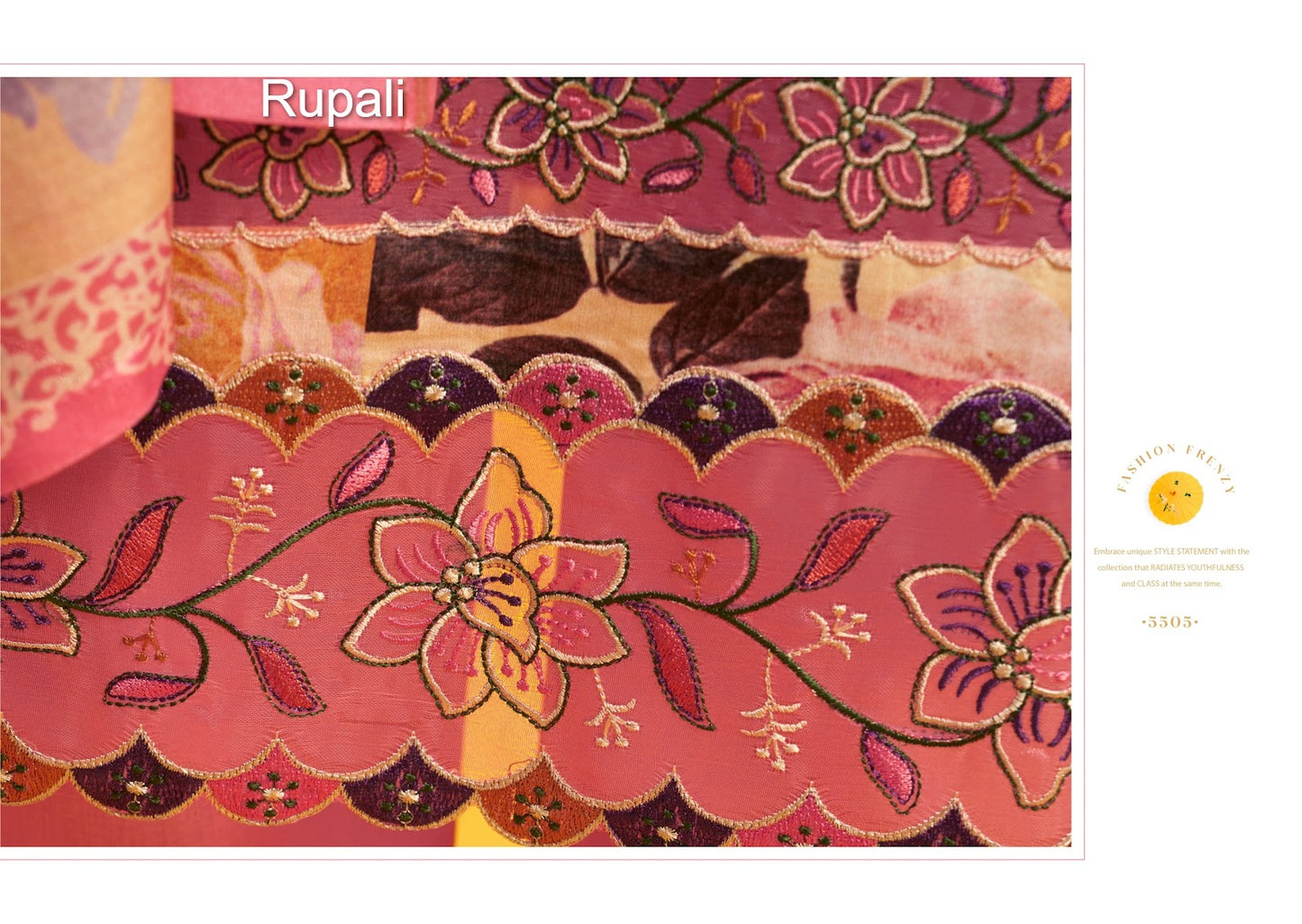 Satrangi Rupali Jaam Satin Pant Style Suits Wholesaler Gujarat