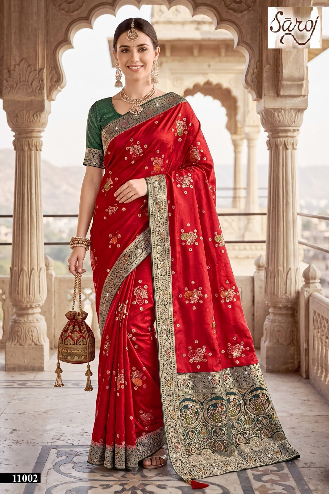 Sattva Satin Siroski Vol 11 Saroj Sarees Exporter Gujarat