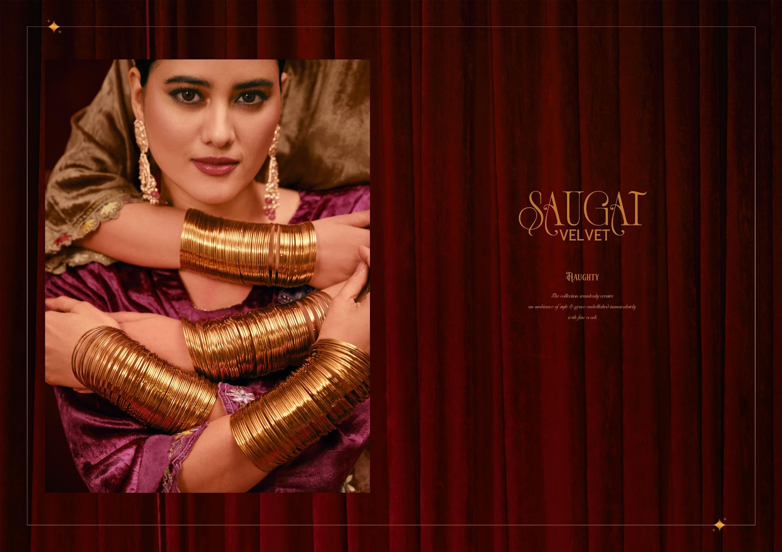 Saugat Jay Vijay Velvet Suits Manufacturer