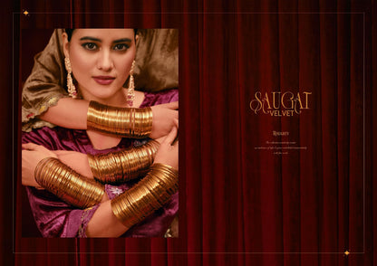 Saugat Jay Vijay Velvet Suits Manufacturer