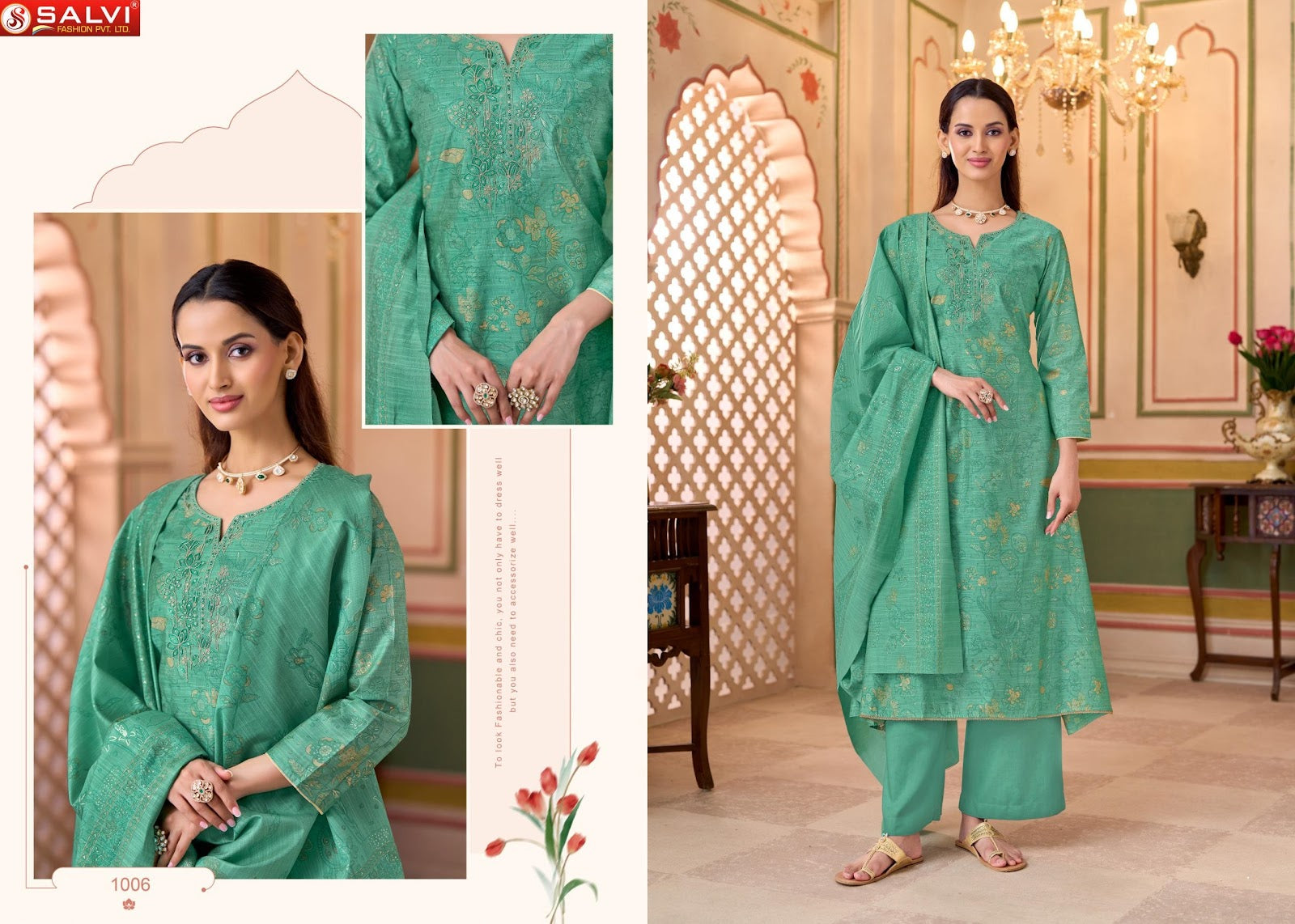 Saumya Silk Salvi Fashion Modal Pant Style Suits Manufacturer
