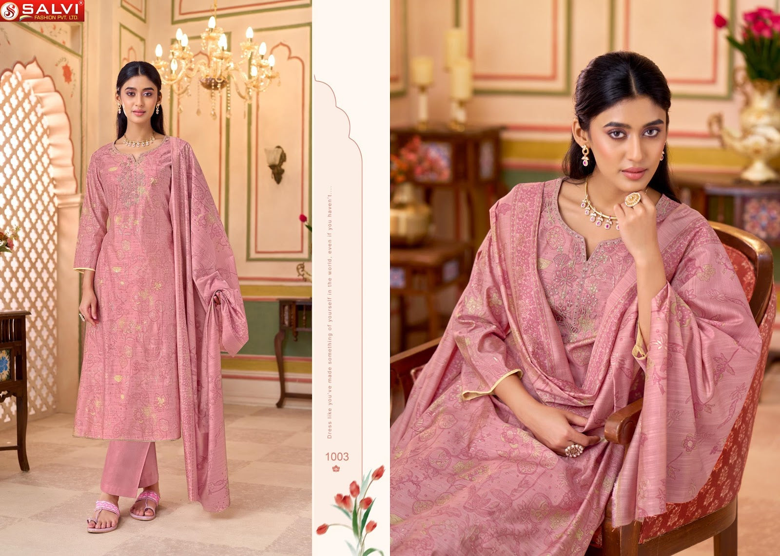 Saumya Silk Salvi Fashion Modal Pant Style Suits Manufacturer