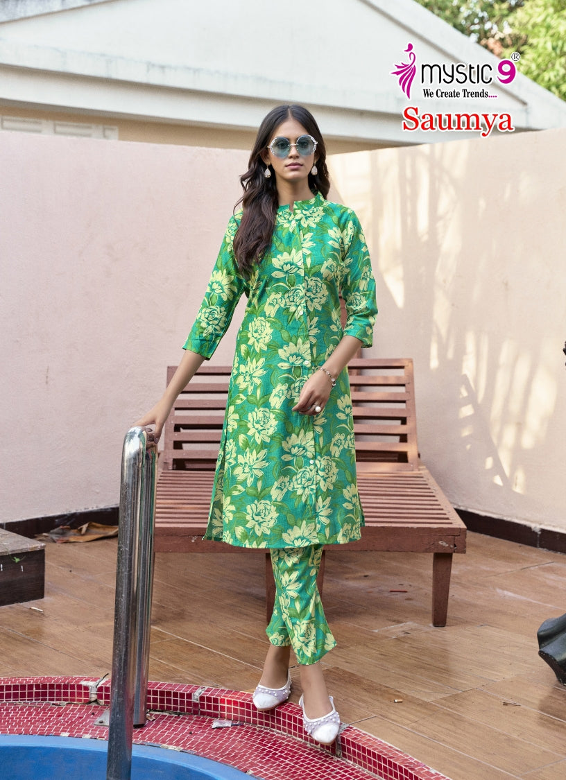 Saumya Vol 1 Mystic 9 Vertican Co Ord Set Supplier Gujarat