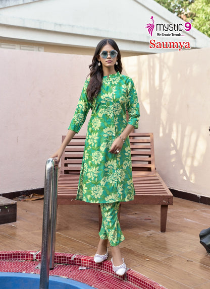 Saumya Vol 1 Mystic 9 Vertican Co Ord Set Supplier Gujarat