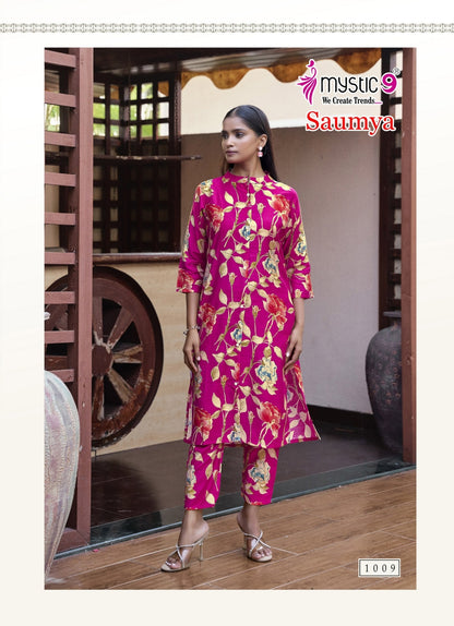 Saumya Vol 1 Mystic 9 Vertican Co Ord Set Supplier Gujarat