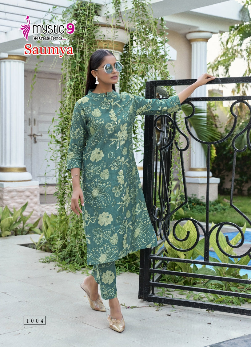Saumya Vol 1 Mystic 9 Vertican Co Ord Set Supplier Gujarat