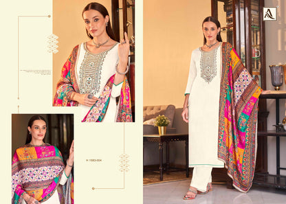 Saundarya Edition 2 Alok Viscose Rayon Karachi Salwar Suits Exporter India