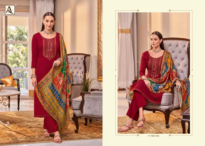Saundarya Edition 2 Alok Viscose Rayon Karachi Salwar Suits Exporter India