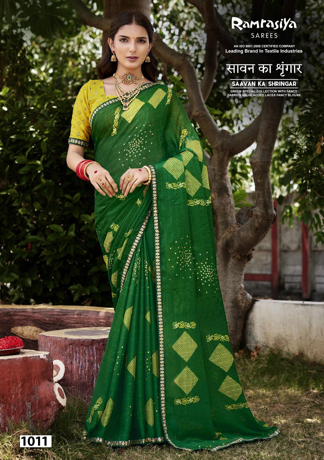 Savan Ka Shringar Ramrasiya Sarees Manufacturer India