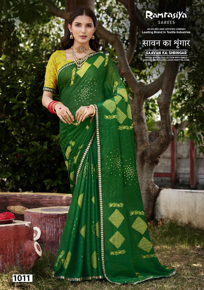 Savan Ka Shringar Ramrasiya Sarees Manufacturer India
