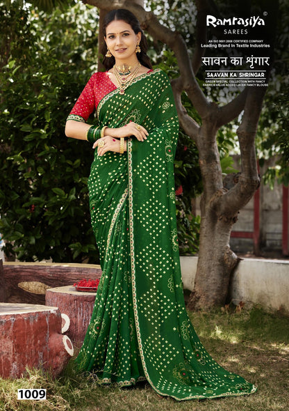 Savan Ka Shringar Ramrasiya Sarees Manufacturer India