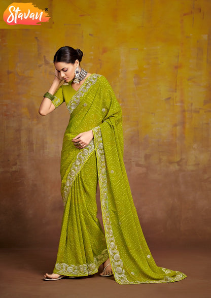 Savan Stavan Georgette Sarees Exporter India