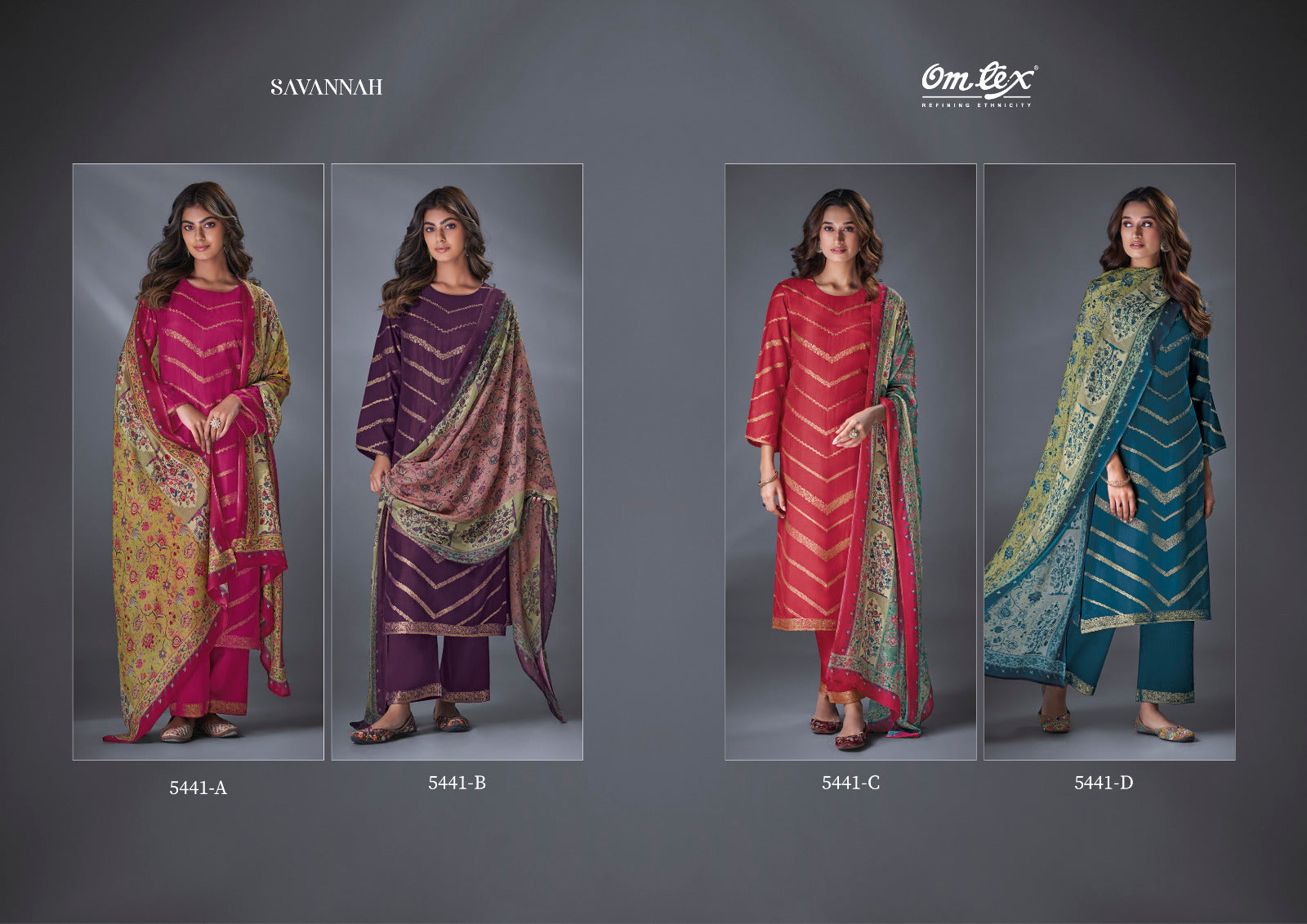 Savannah Omtex Muslin Jacquard Pant Style Suits Manufacturer