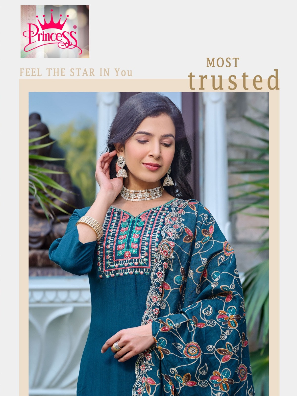 Savariya Princess Creation Vetican Readymade Pant Style Suits Wholesaler