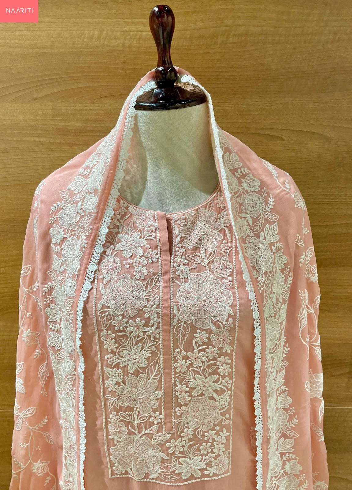 Saveer Naariti Mul Chanderi Salwar Suits Supplier Ahmedabad
