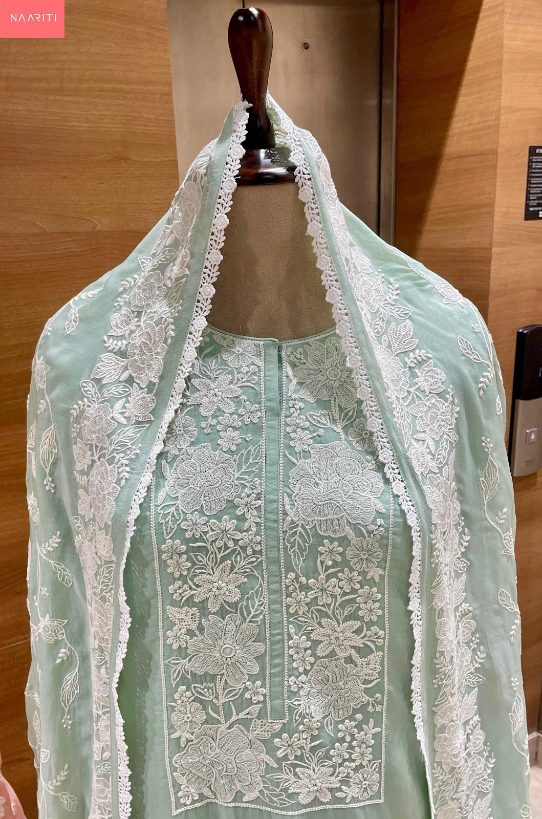 Saveer Naariti Mul Chanderi Salwar Suits Supplier Ahmedabad