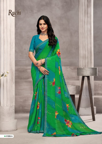 Savera 13 Ruchi Chiffon Sarees Exporter