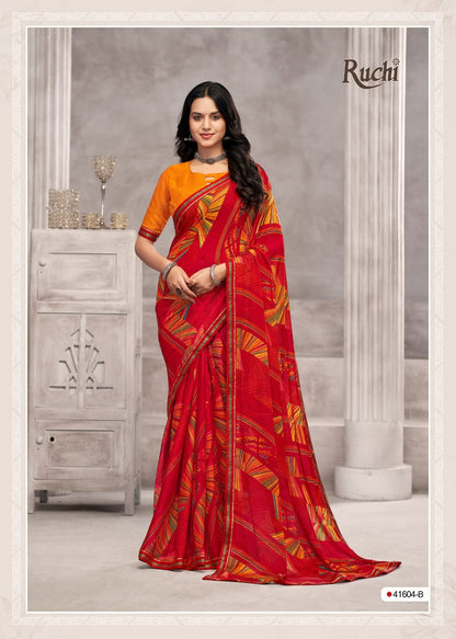 Savera 13 Ruchi Chiffon Sarees Exporter