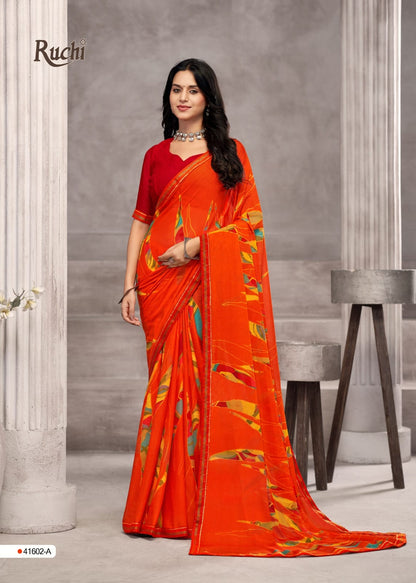 Savera 13 Ruchi Chiffon Sarees Exporter